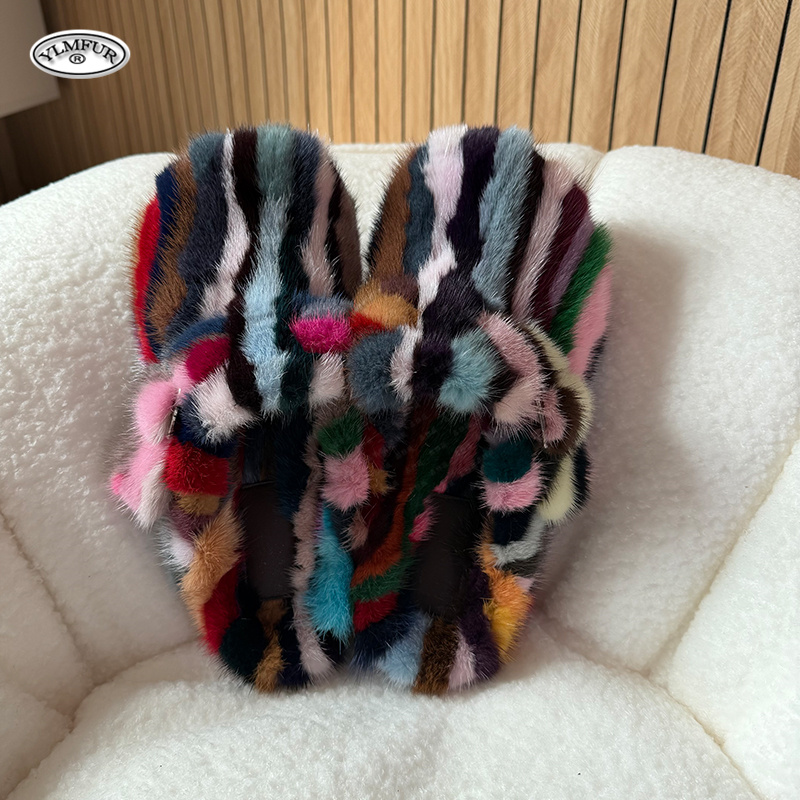 Women Shoes For Winter - New Girl Luxury Mink Fur Slippers