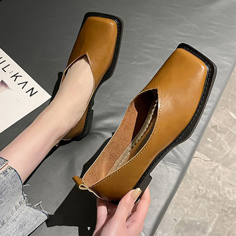 Women Shoes Sneakers - Roman Women Low Heel Pumps Ladies