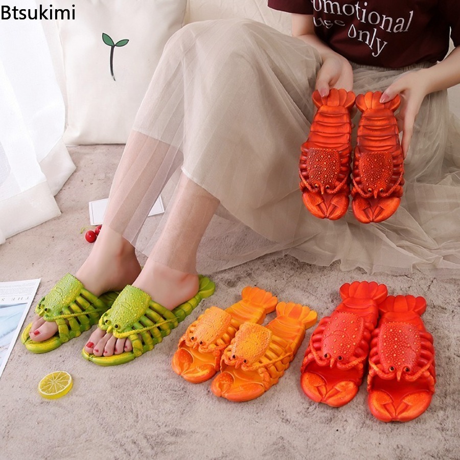 Women'S Shoes To Men'S Size - New 2026 Summer Fun Cartoon Lobster