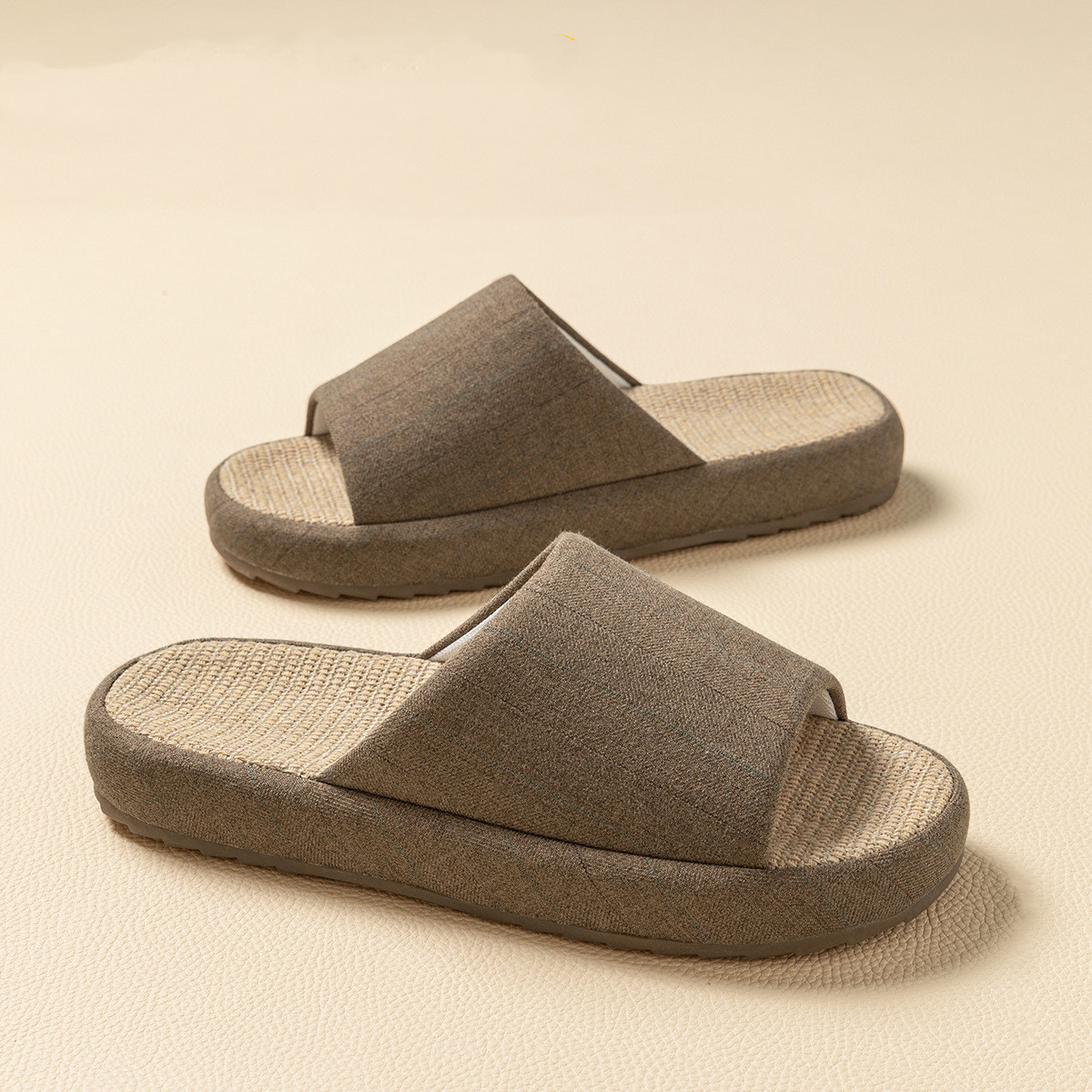 Summer Women Home Slippers Lin - Women'S Shoes To Men'S Size recension och pris