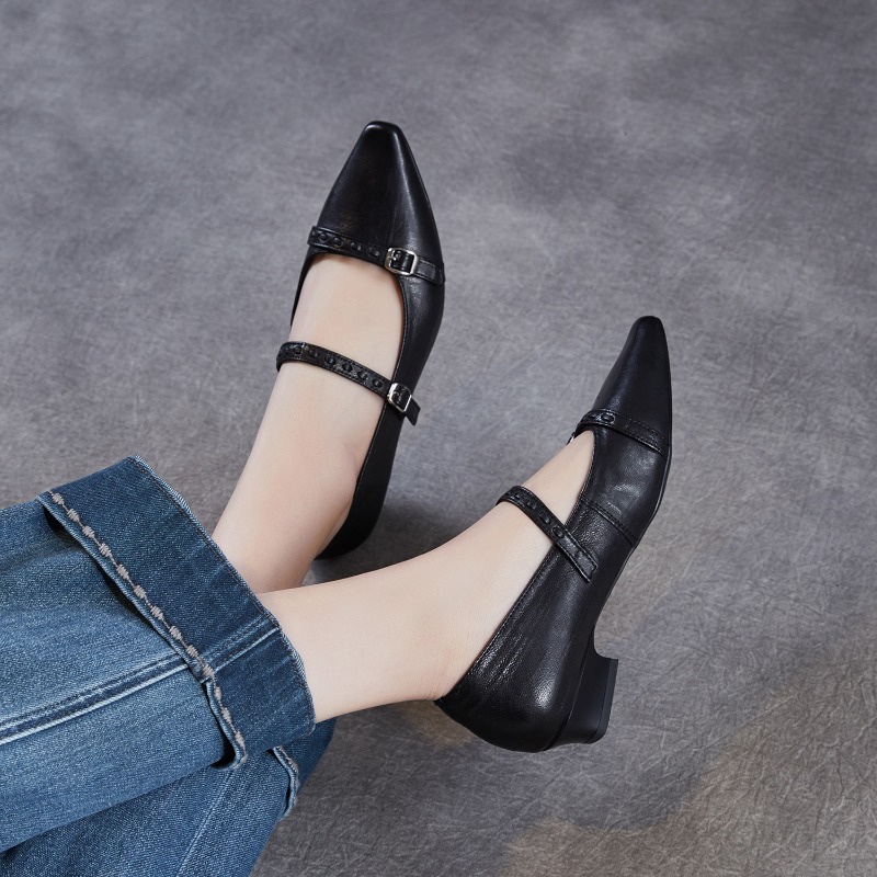 Brown Black Korea Women Flats  - Shoes For Women Flats recension och pris