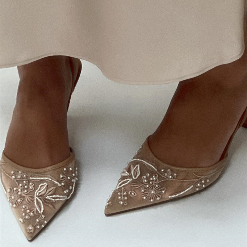 Summer and Autumn Pointed Fine - Women Shoes Branded recension och pris