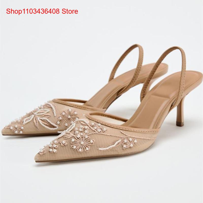 Summer and Autumn Pointed Fine - Women Shoes Branded recension och pris