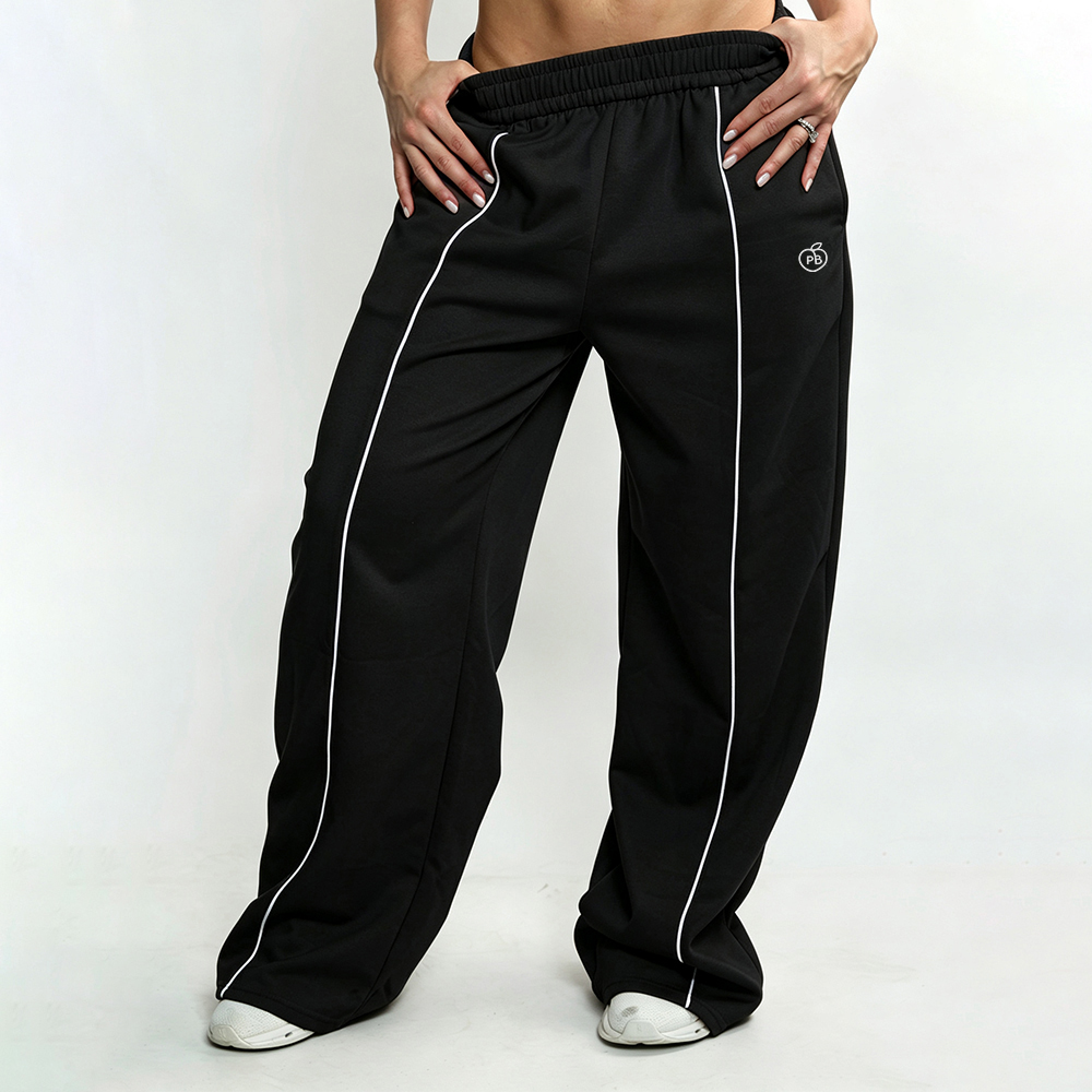 Bum Striped Baggy Pants Wide L - Women Shoes Joggers recension och pris