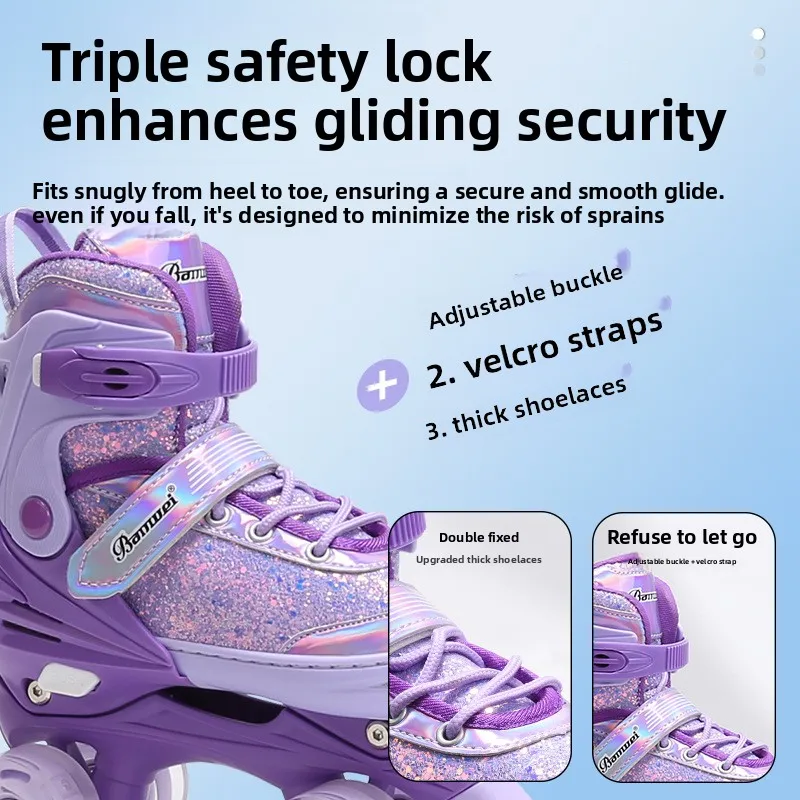 Double Row Roller Skate Shoes  - Women'S Shoes Professional recension och pris