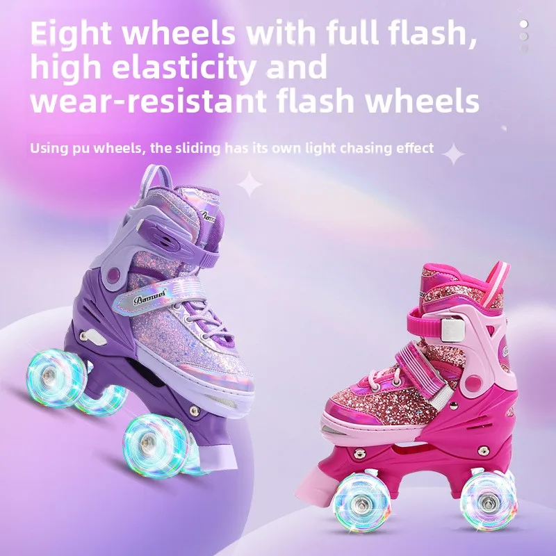 Double Row Roller Skate Shoes  - Women'S Shoes Professional recension och pris