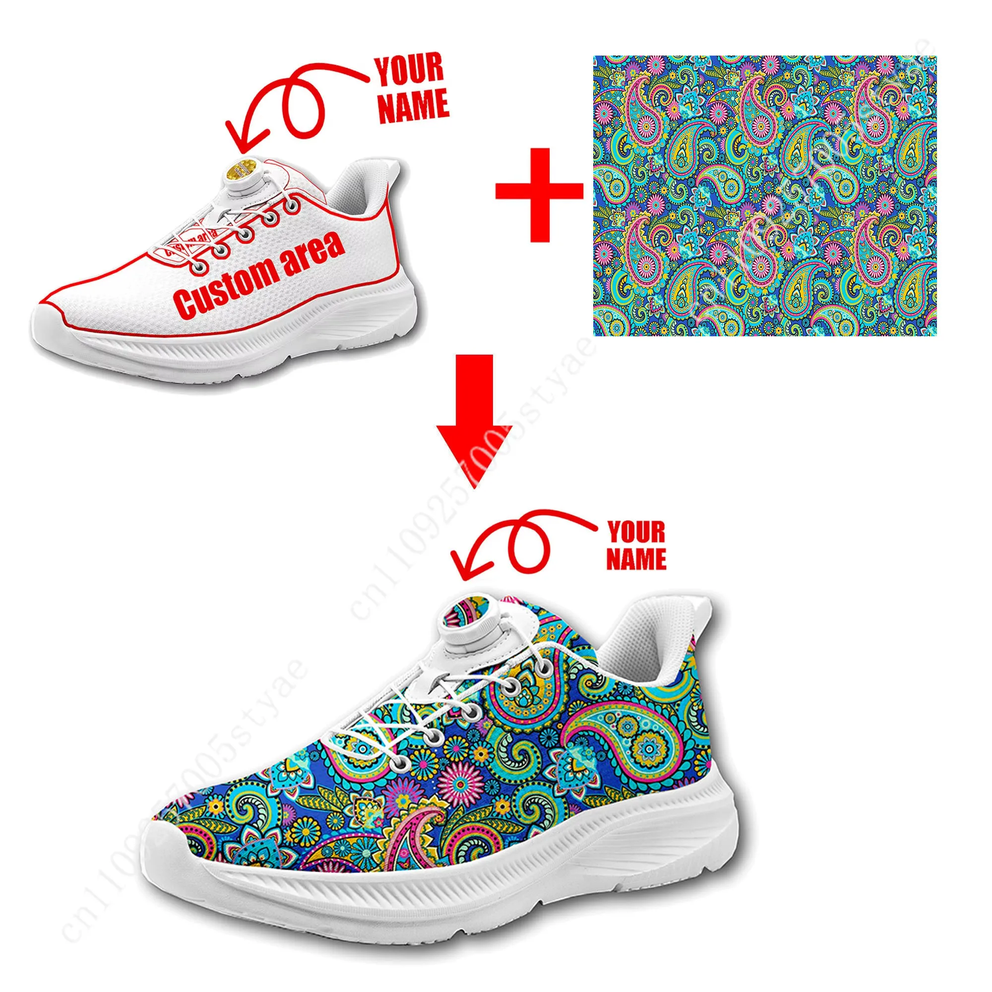 Bohemian Mandala Floral Print  - Women Shoes Sneakers recension och pris