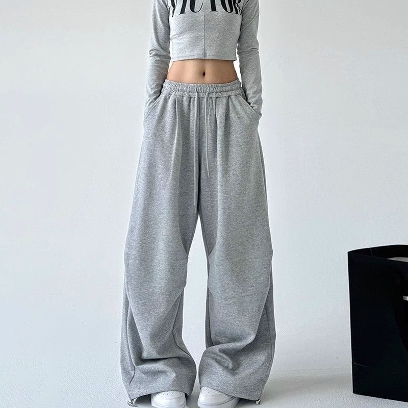 Women's Drawstring Wide Leg Sw - Women Shoes Joggers recension och pris