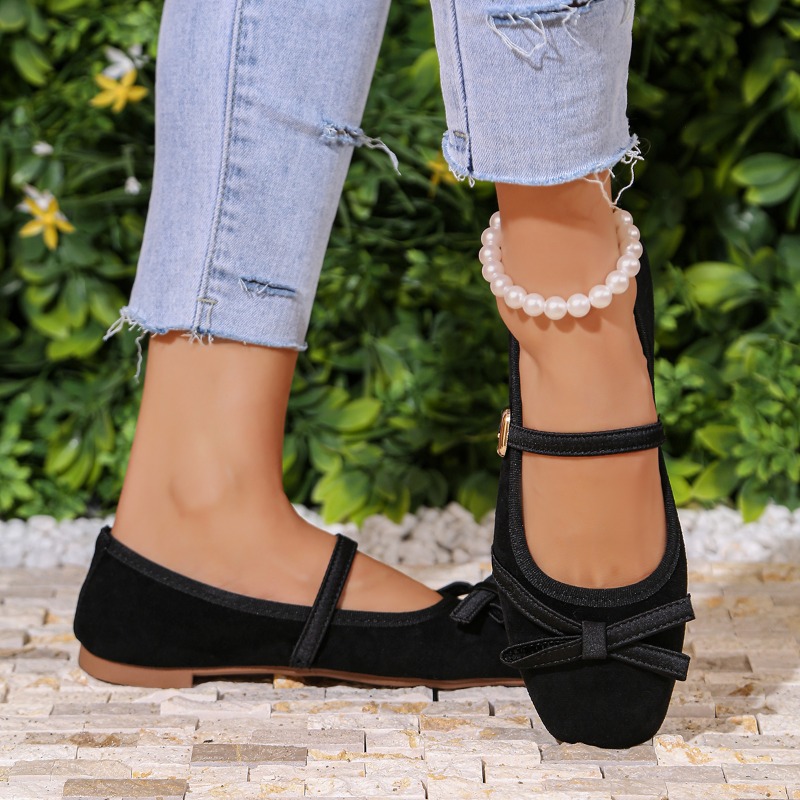 Vintage Leopard Print Mary Jan - Shoes For Women Flats recension och pris