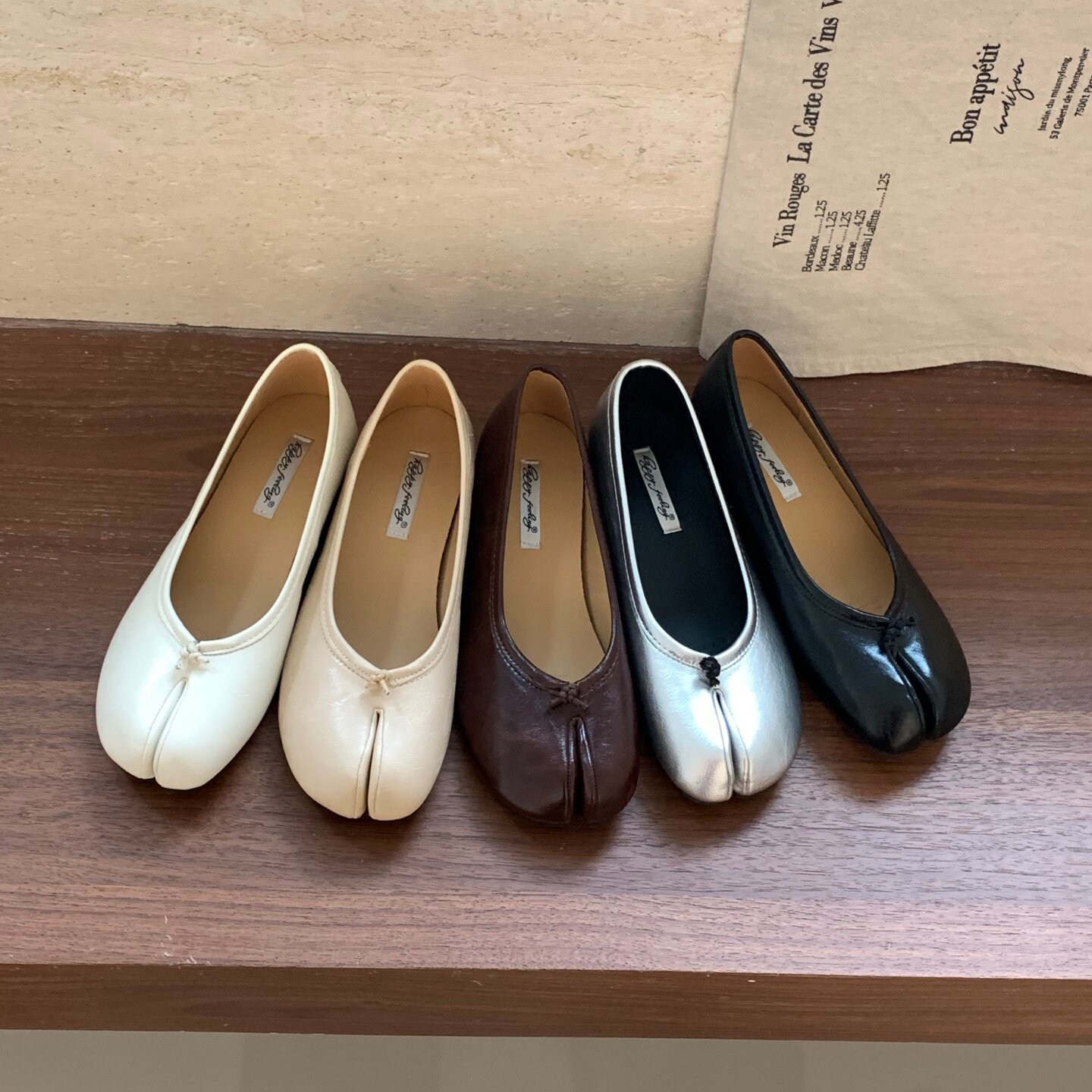Bailamos Women Low Heel Split  - Shoes For Women Flats recension och pris