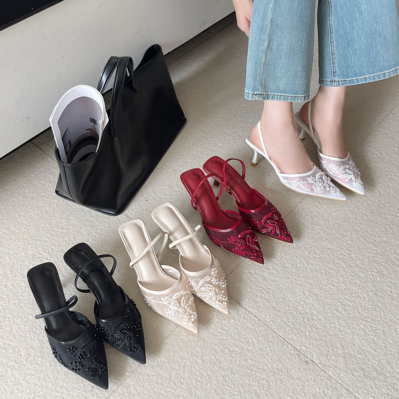2026 Elegant Slingback Sandals - Women Shoes Branded recension och pris