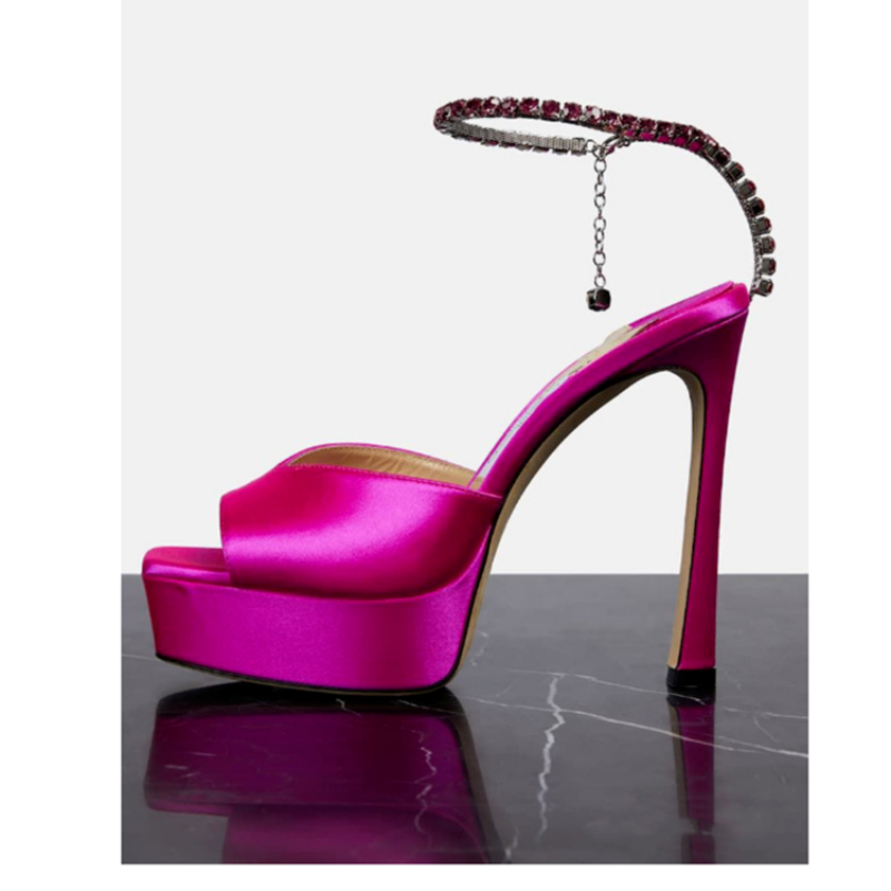 Colorful Chain Water Diamond S - Women Shoes Branded recension och pris