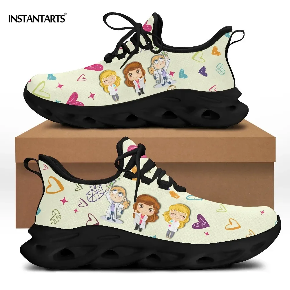 Cute Cartoon Doctor Nurse Shoe - Women Shoes Sneakers recension och pris