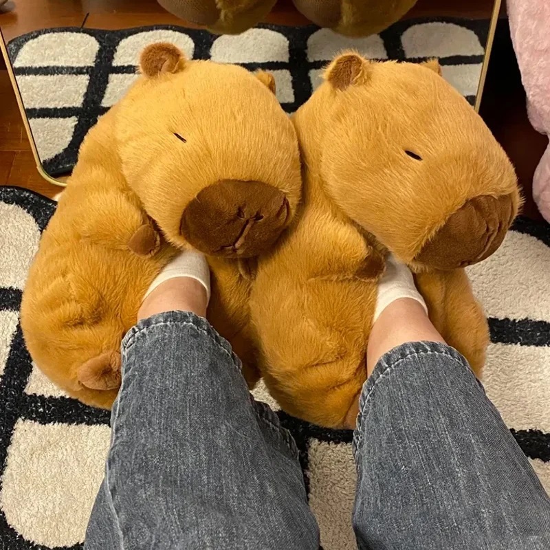 Novelty capybara slippers unis - Women Shoes For Winter recension och pris