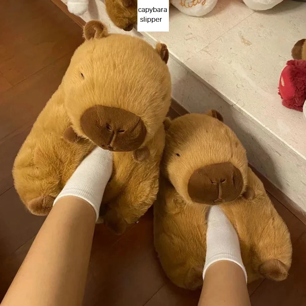 Novelty capybara slippers unis - Women Shoes For Winter recension och pris