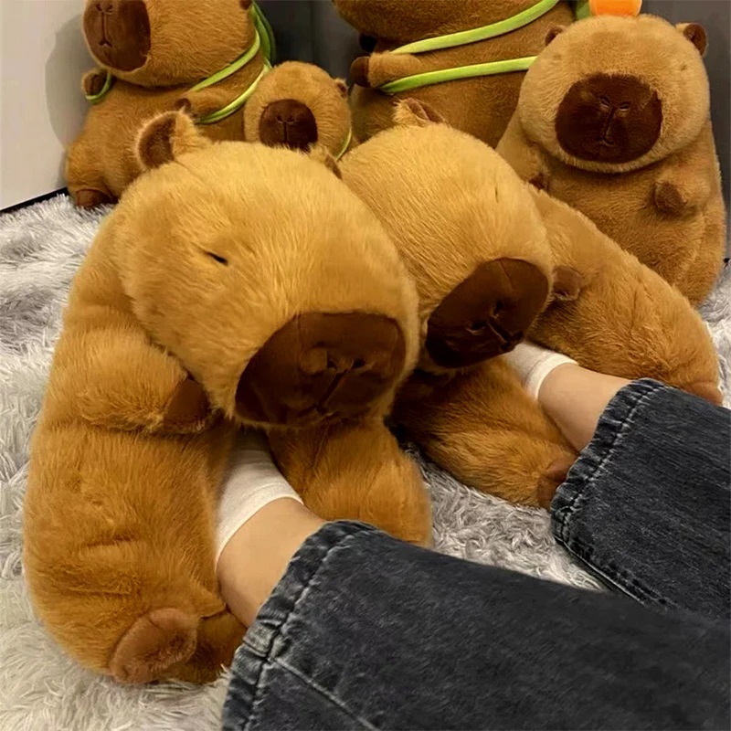 Novelty capybara slippers unis - Women Shoes For Winter recension och pris