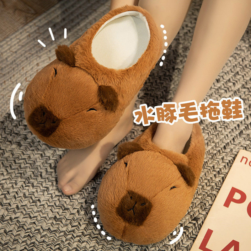 Novelty capybara slippers unis - Women Shoes For Winter recension och pris