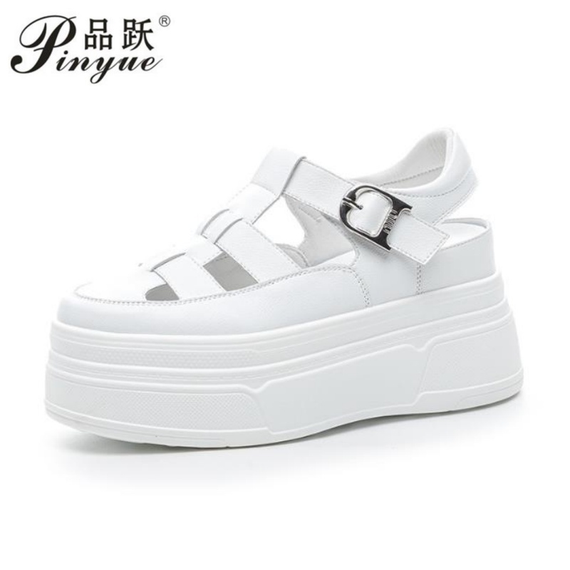 8.5cm Hollow Full Cow Genuine  - Women Shoes Sneakers recension och pris