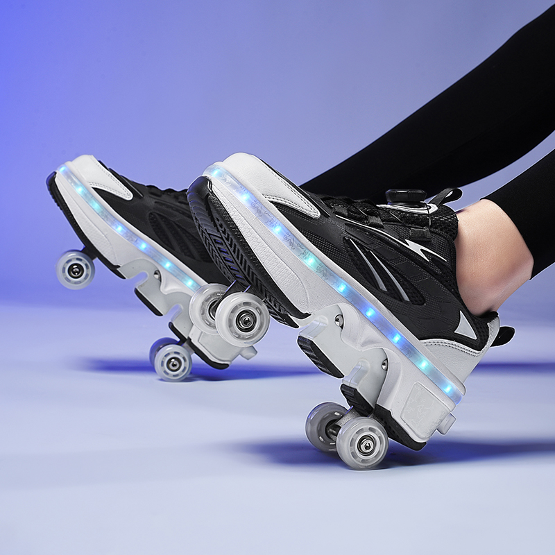 Double-Row Four-Wheel Roller S - Women'S Shoes Professional recension och pris