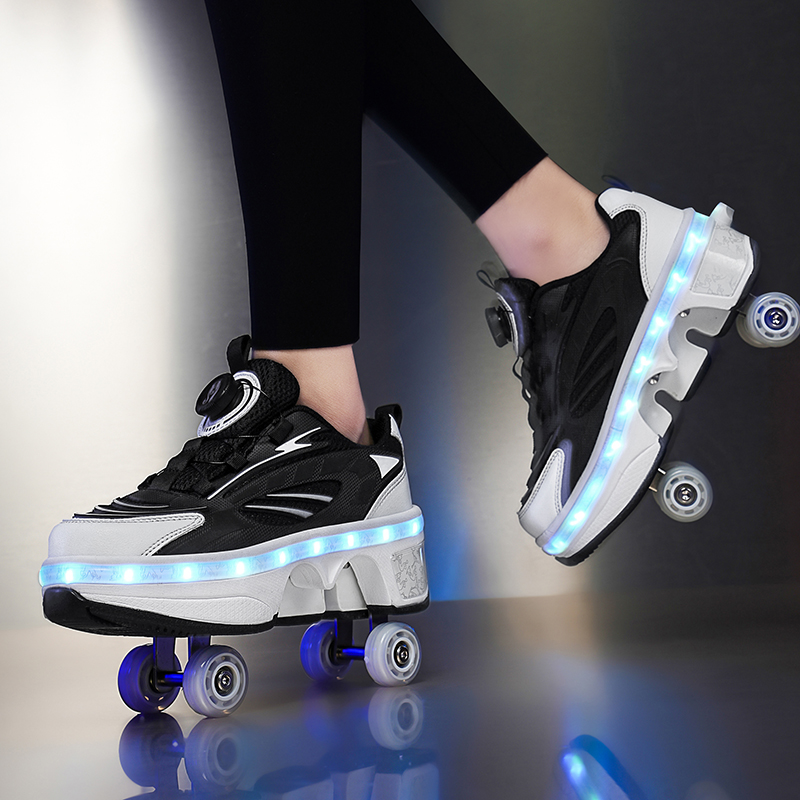 Double-Row Four-Wheel Roller S - Women'S Shoes Professional recension och pris