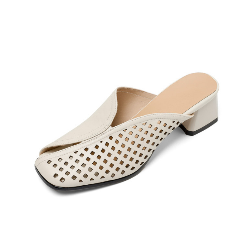 Heels Slippers  Thick Heel  Sl - Women'S Shoes In Wide Width recension och pris