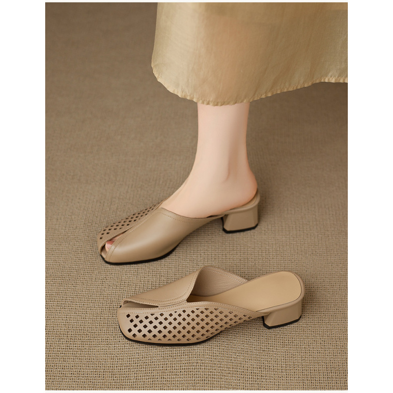 Heels Slippers  Thick Heel  Sl - Women'S Shoes In Wide Width recension och pris