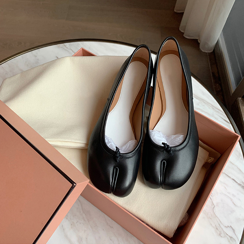 Women's Vintage Split Toe Mary - Shoes For Women Flats recension och pris