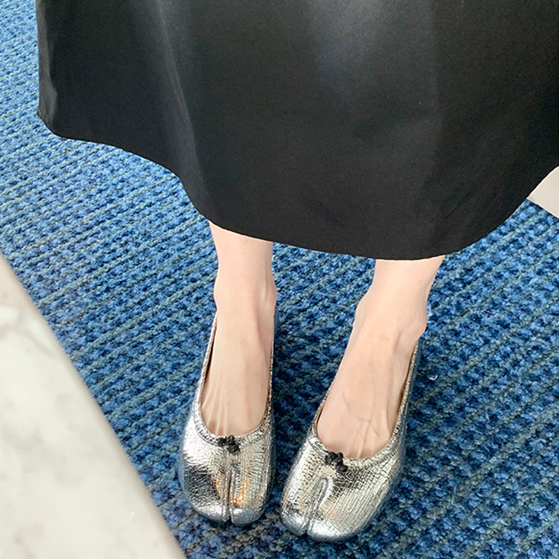 Women's Vintage Split Toe Mary - Shoes For Women Flats recension och pris