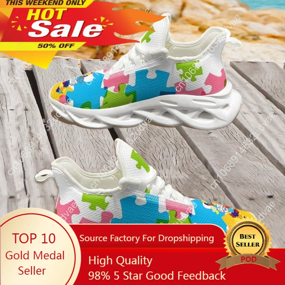 Autism Awareness Sports Runnin - Women Shoes Sneakers recension och pris