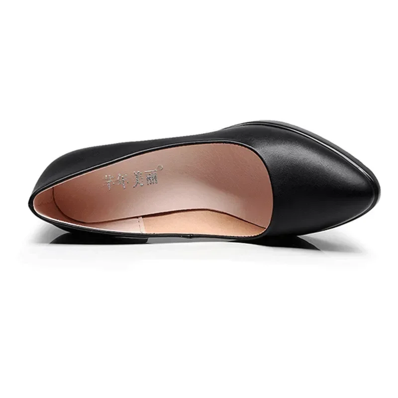 8cm Small Size 32-43 New Shall - Court Heel Pointed recension och pris