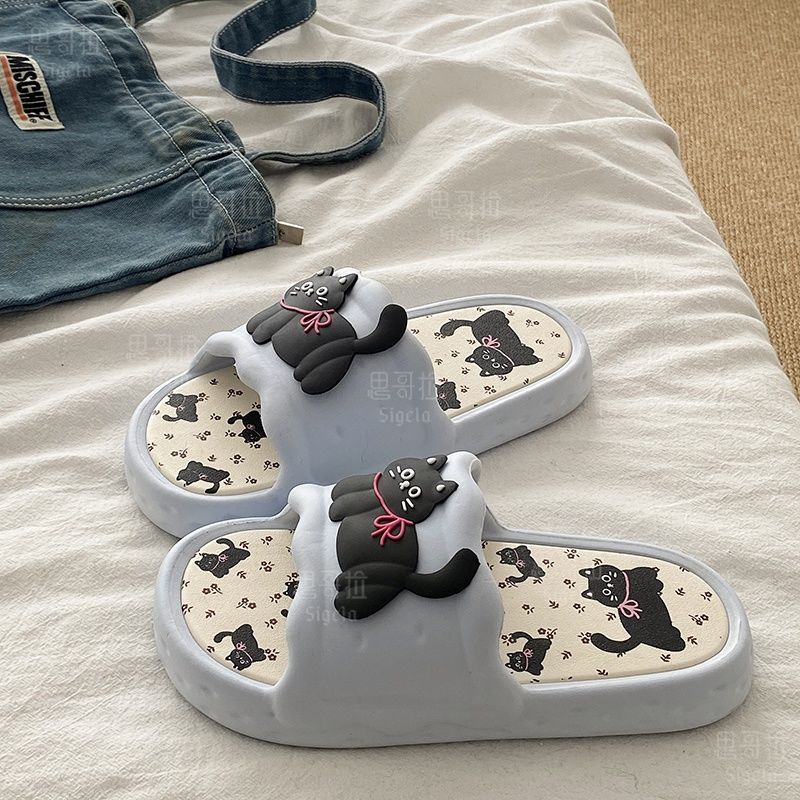 Printting Cute Bear Women Slip - Women'S Shoes To Men'S Size recension och pris