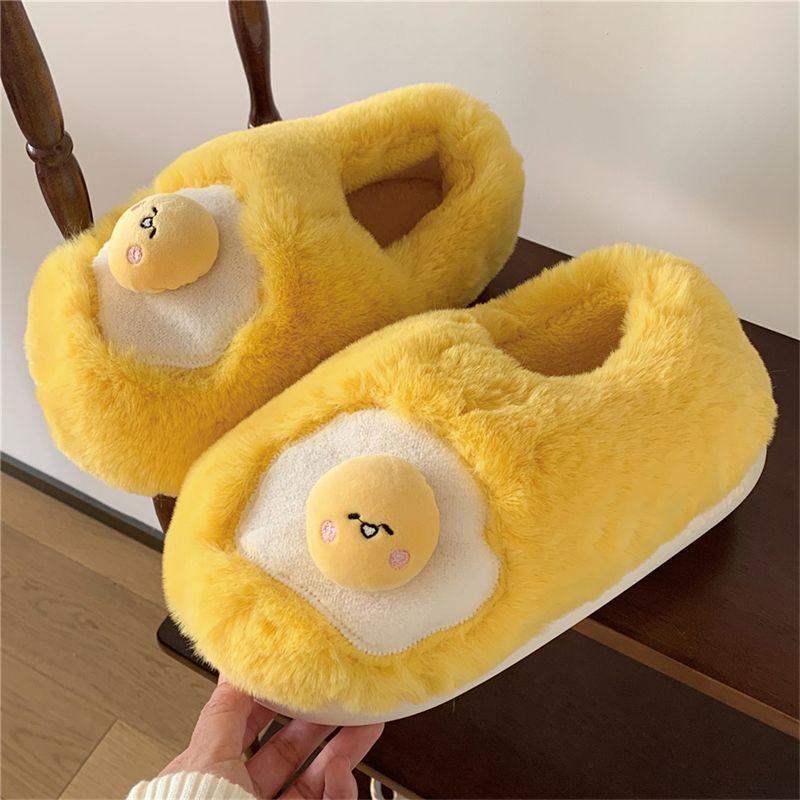 New Cute Fried Egg Shaped Plus - Women Shoes For Winter recension och pris