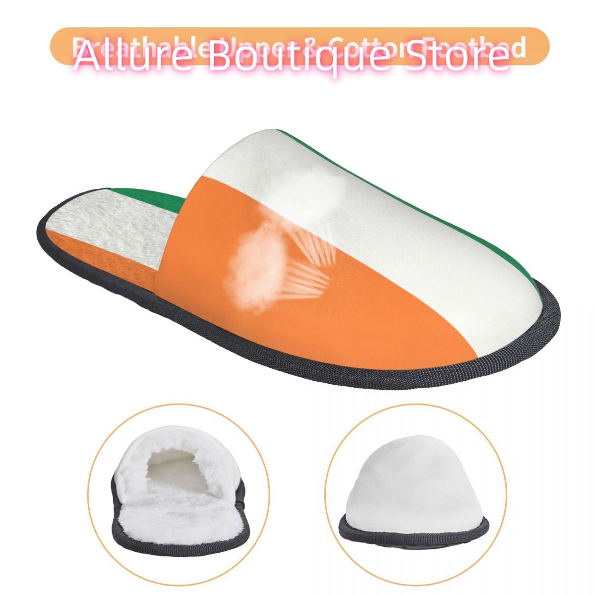 Custom Ireland Flag House Slip - Women Shoes For Winter recension och pris