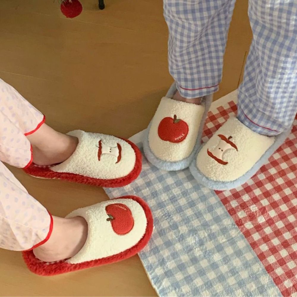 Fashion Grid Stripe Cute Slipp - Women Shoes For Winter recension och pris