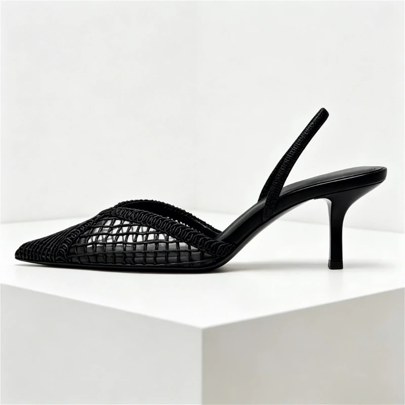 Mesh Woven Heeled Sandals Wome - Women Shoes Branded recension och pris