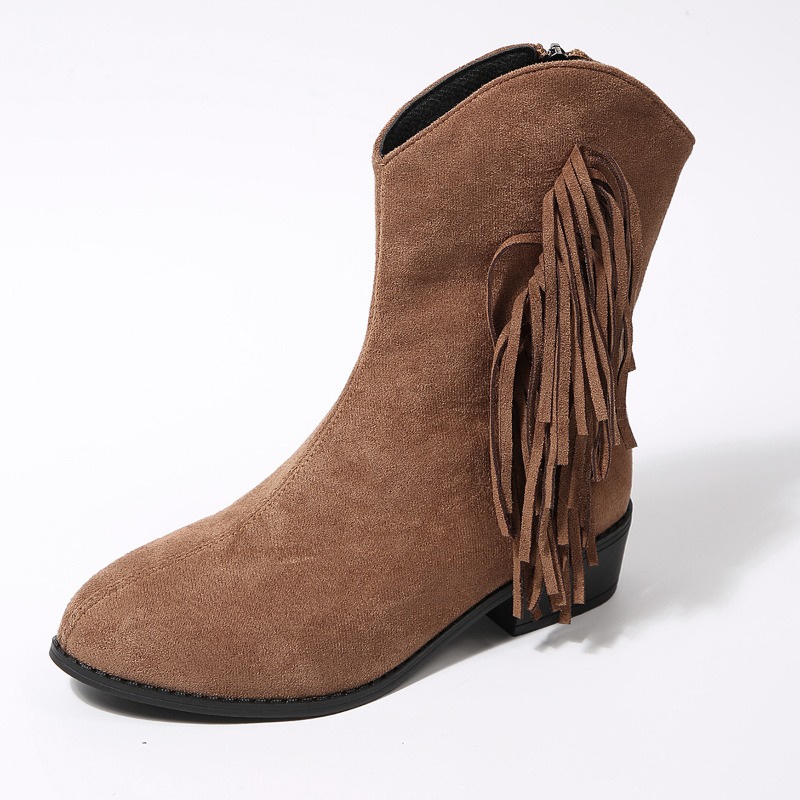 Women's Retro Fringe Suede Wom - Women'S Shoes In Wide Width recension och pris